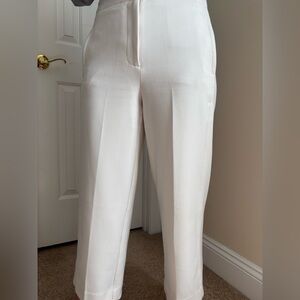 Ann Taylor Cropped Wide-Leg Pants - Size 4 Petite
